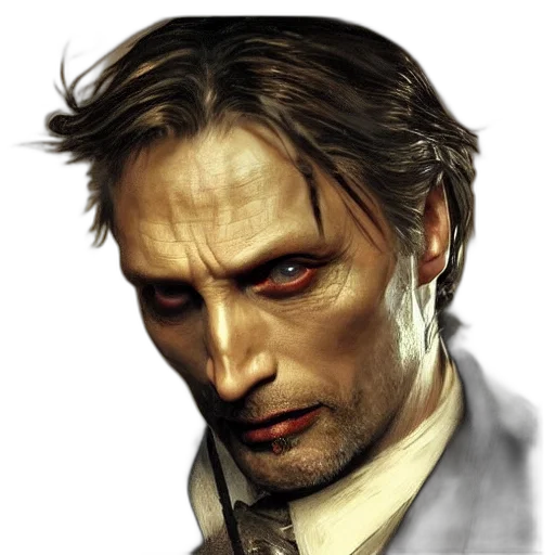face, photorealistic, concept art, comic book art transparent PNG cut-out