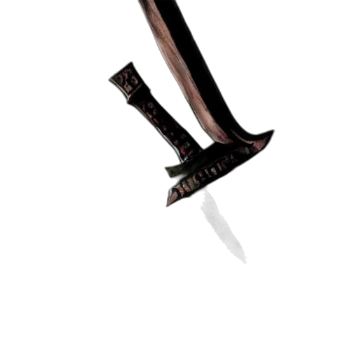 sword, weapon, staff, shoes transparent PNG cut-out