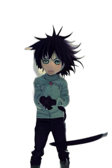 staff, jacket, creature, animal transparent PNG cut-out