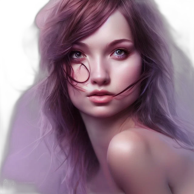 face, hair, dress, mask, photorealistic, fantasy art, oil painting, concept art transparent PNG cut-out