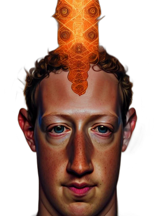 face, mask, robot, creature, photorealistic, concept art, 3d render, cyberpunk transparent PNG cut-out