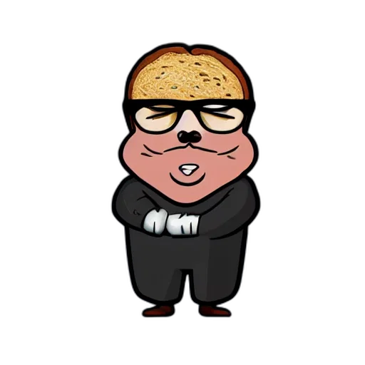 food, cartoon, concept art, pixel art transparent PNG cut-out