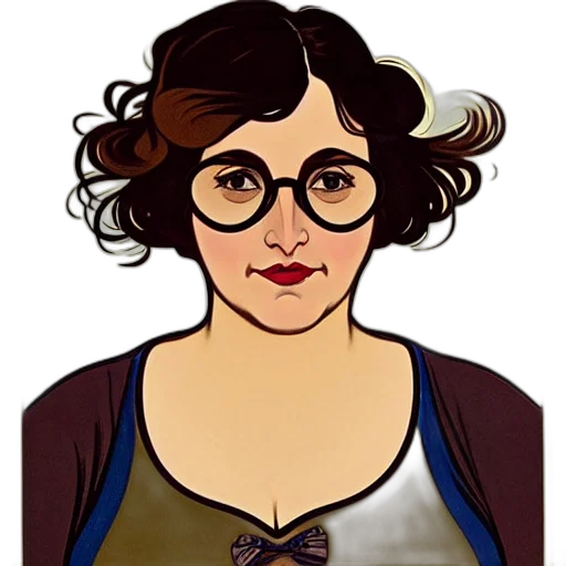 staff, face, dress, jewelry transparent PNG cut-out
