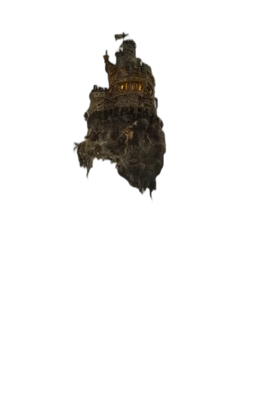 crown, building, staff, hat, 3d render, concept art, pixel art, photorealistic transparent PNG cut-out