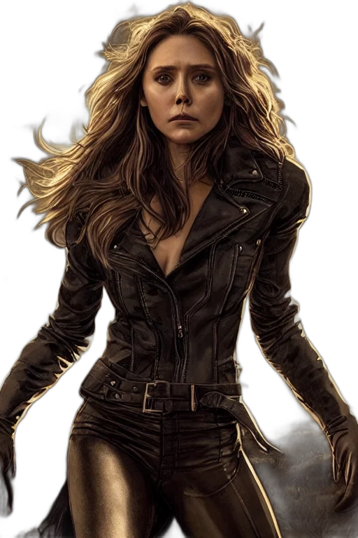 jacket, comic book art, concept art, fantasy art transparent PNG cut-out