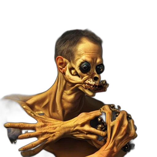 mask, face, creature, robot, concept art, fantasy art, photorealistic, 3d render transparent PNG cut-out