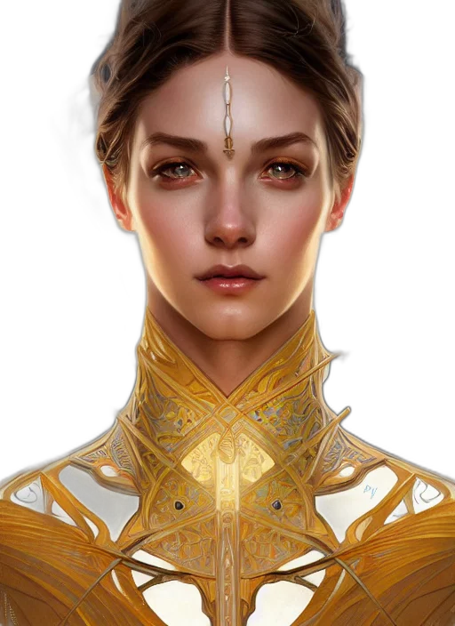 face, crown, jewelry, mask, fantasy art, concept art, photorealistic, comic book art transparent PNG cut-out