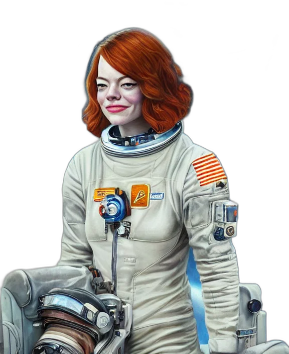 face, robot, staff, jacket transparent PNG cut-out