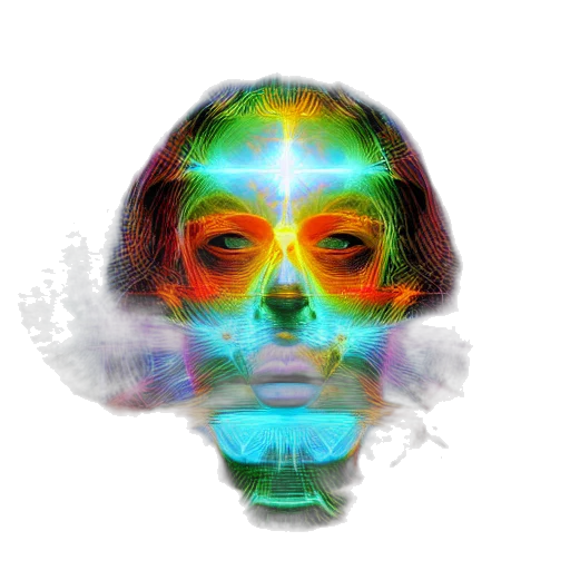 face, mask, crown, robot transparent PNG cut-out