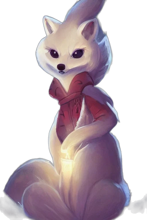 staff, animal, creature, dress, concept art, fantasy art, pixel art, watercolor transparent PNG cut-out