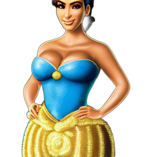 dress, jewelry, fantasy art, concept art transparent PNG cut-out