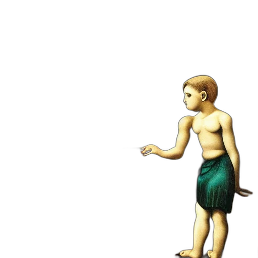creature, staff, animal, concept art, 3d render, pixel art, fantasy art, underwater transparent PNG cut-out
