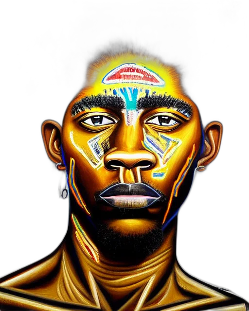 face, mask, photorealistic, fantasy art transparent PNG cut-out
