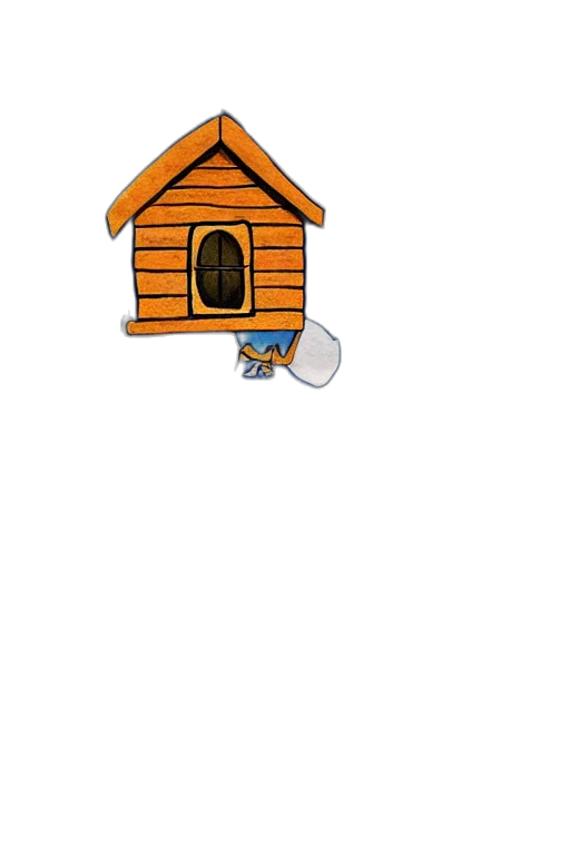 building, animal, furniture, concept art, pixel art, 3d render, cartoon, blue transparent PNG cut-out