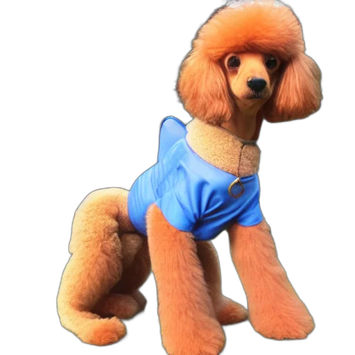 jacket, animal, dress, staff, 3d render, photorealistic, concept art, scoobydoo transparent PNG cut-out