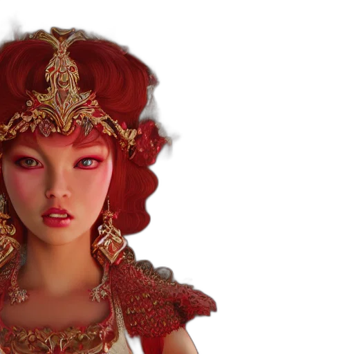 3d render, fantasy art, photorealistic, concept art transparent PNG cut-out