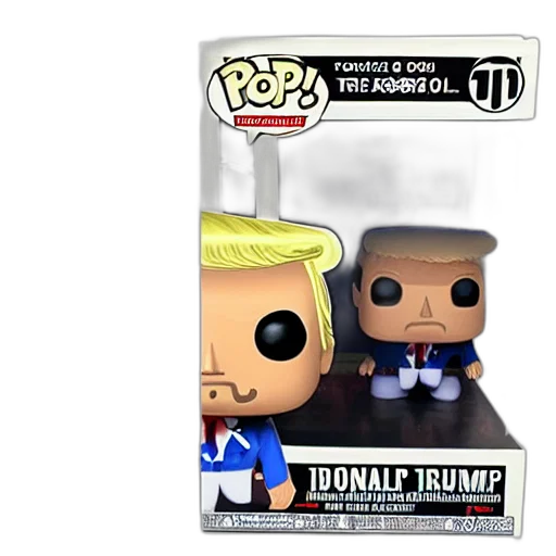 donald, trump, funko, pop transparent PNG cut-out