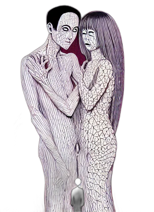 mask, dress, watercolor, fantasy art, pencil sketch, concept art, underwater, outer space transparent PNG cut-out