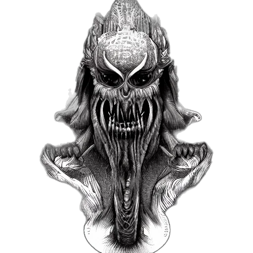mask, creature, dragon, face transparent PNG cut-out