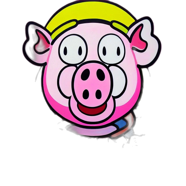 animal, face, cartoon, photorealistic, concept art, 3d render, beautiful, painting transparent PNG cut-out