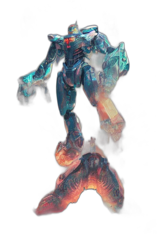 robot, creature, weapon, concept art transparent PNG cut-out