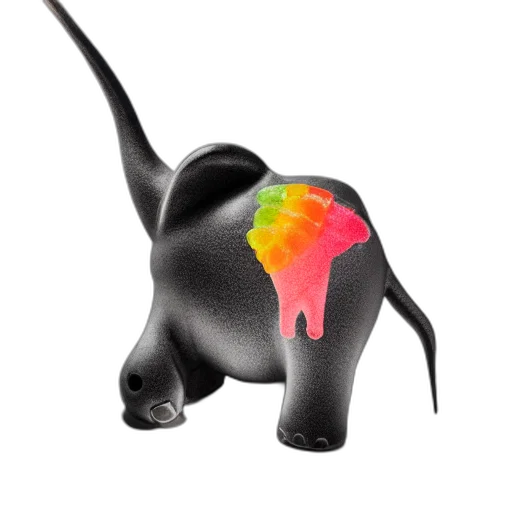 animal, creature, staff, dragon, 3d render, photorealistic, concept art, gummy transparent PNG cut-out