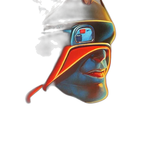 mask, face, robot, hat transparent PNG cut-out