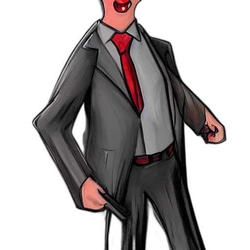 staff, jacket, cartoon, concept art transparent PNG cut-out