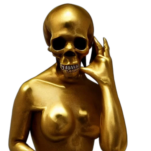 jewelry, mask, concept art, photorealistic transparent PNG cut-out