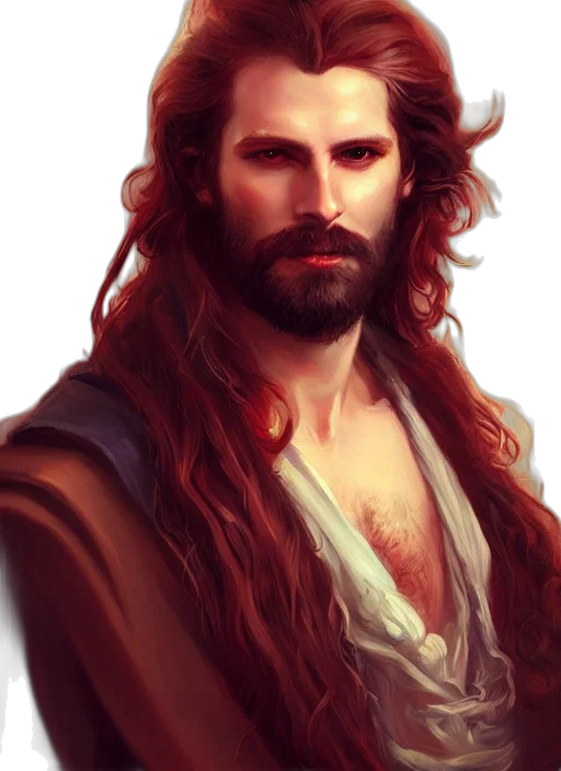 fantasy art, photorealistic, concept art, oil painting transparent PNG cut-out