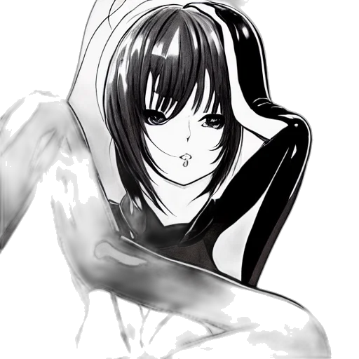 dress, creature, mask, face, anime, cartoon, comic book art, photorealistic transparent PNG cut-out