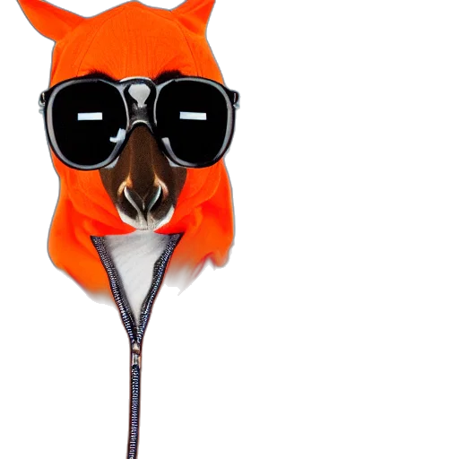mask, staff, animal, face, 3d render, cartoon, concept art, portrait transparent PNG cut-out
