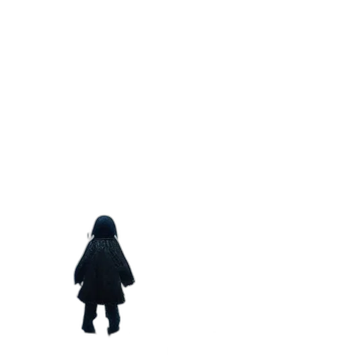 dress, robot, creature, hair transparent PNG cut-out