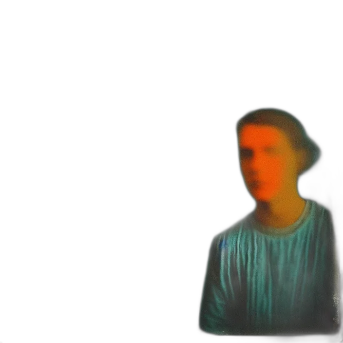 face, robot, mask, creature, vaporwave, 3d render, photorealistic, pixel art transparent PNG cut-out