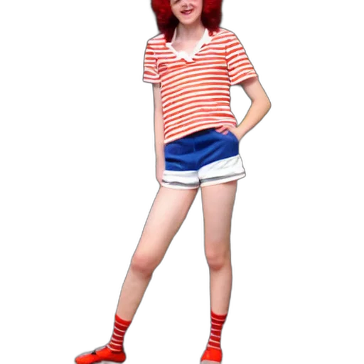 dress, creature, animal, shoes transparent PNG cut-out