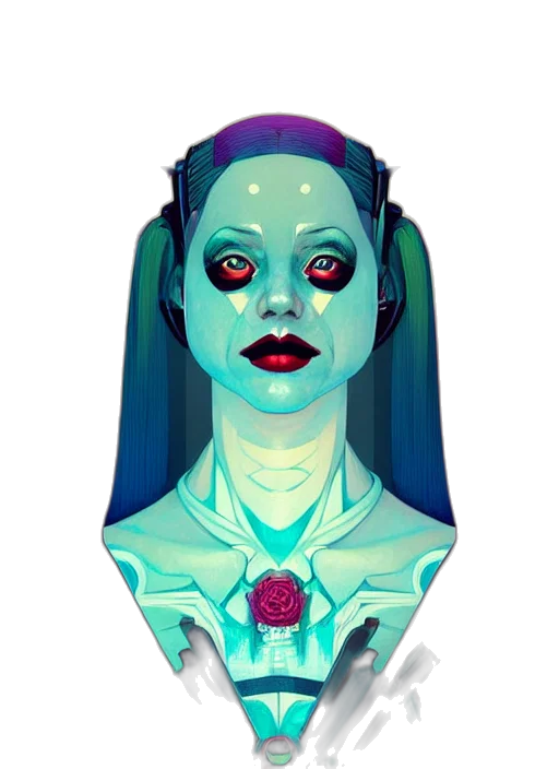 robot, mask, face, jewelry transparent PNG cut-out