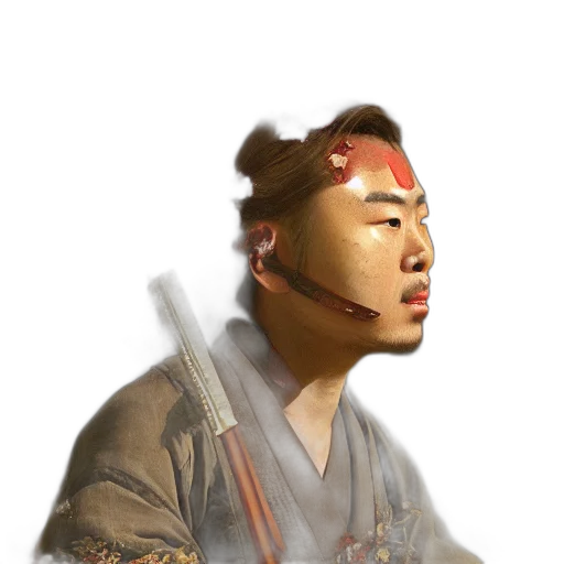 face, staff, mask, weapon transparent PNG cut-out