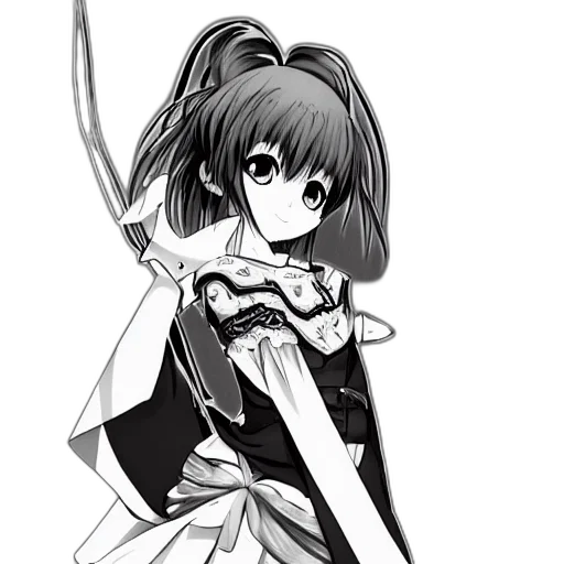 sword, staff, weapon, dress transparent PNG cut-out