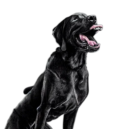 animal, staff, creature, photorealistic, pencil sketch, concept art, watercolor, dog-like transparent PNG cut-out