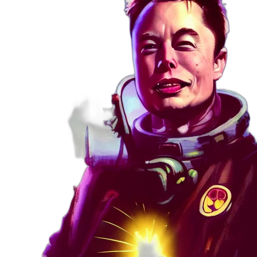 robot, face, comic book art, concept art transparent PNG cut-out