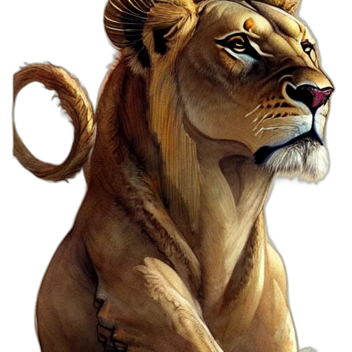animal, crown, staff, jewelry transparent PNG cut-out