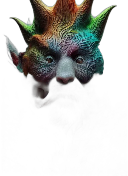 mask, animal, dragon, creature transparent PNG cut-out