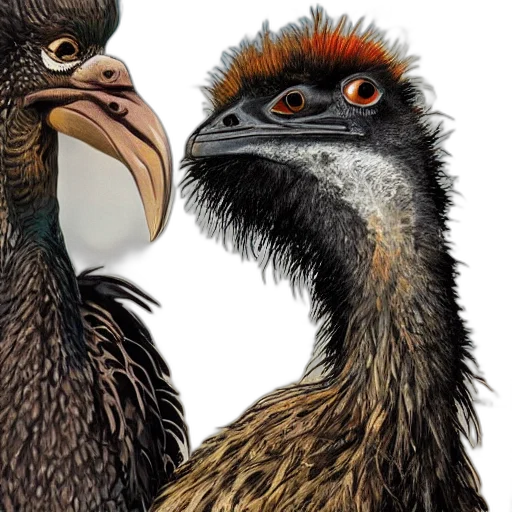 animal, photorealistic, concept art, 3d render transparent PNG cut-out