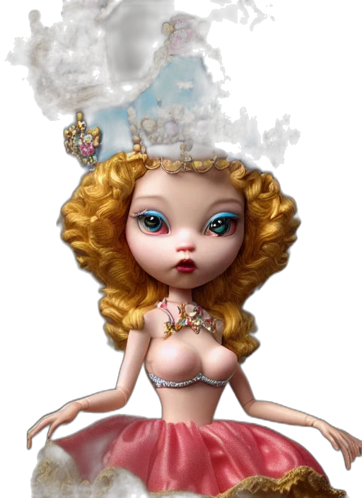 crown, jewelry, dress, fantasy art transparent PNG cut-out