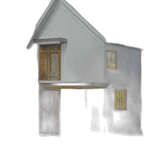building, furniture, 3d render, concept art transparent PNG cut-out