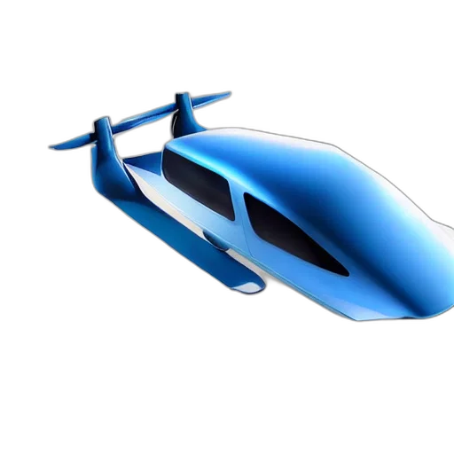 car, 3d render, concept art, detailed, blueprint, flying, concept transparent PNG cut-out