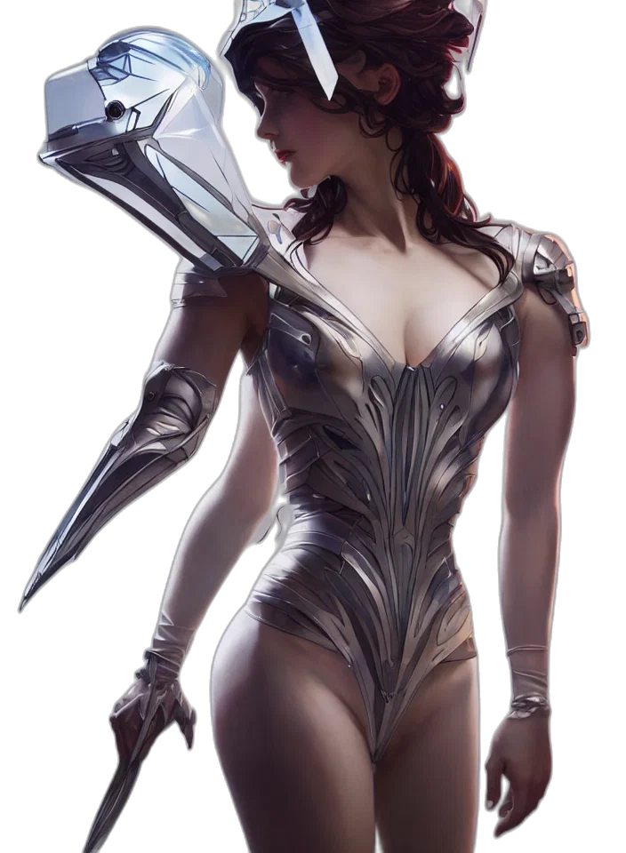 dress, sword, weapon, jewelry transparent PNG cut-out