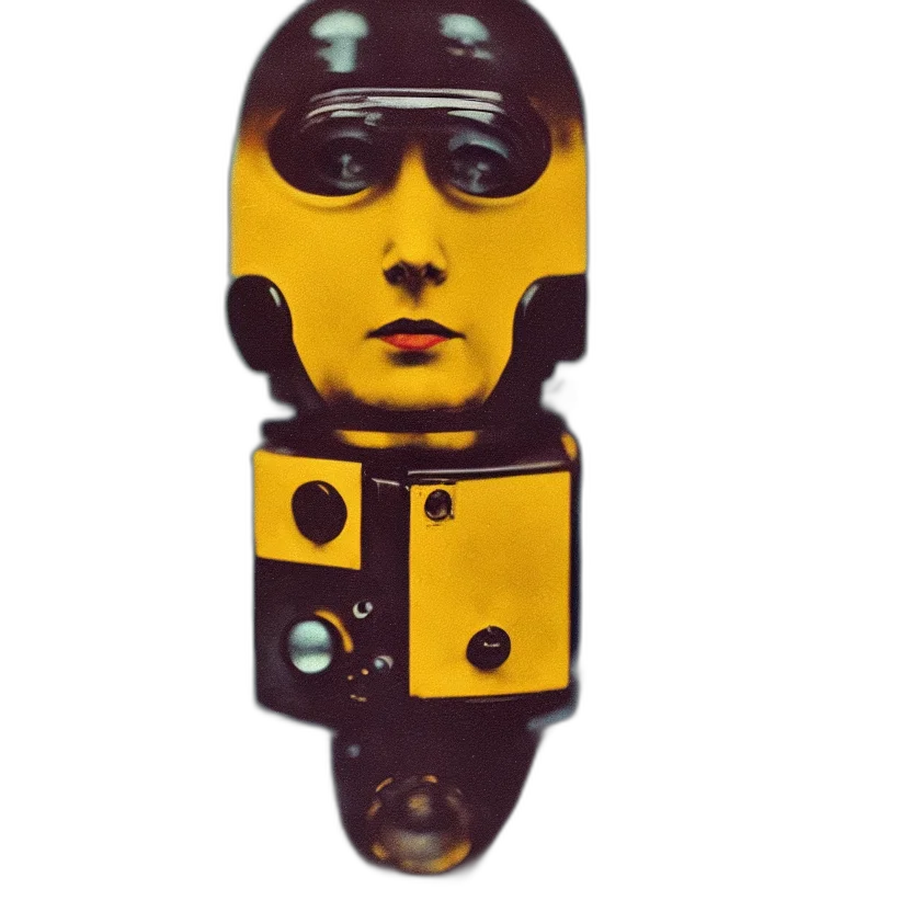 robot, mask, face, staff transparent PNG cut-out