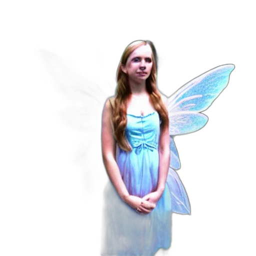 dress, creature, pixel art, concept art, photorealistic, fantasy art, blue, pastel transparent PNG cut-out