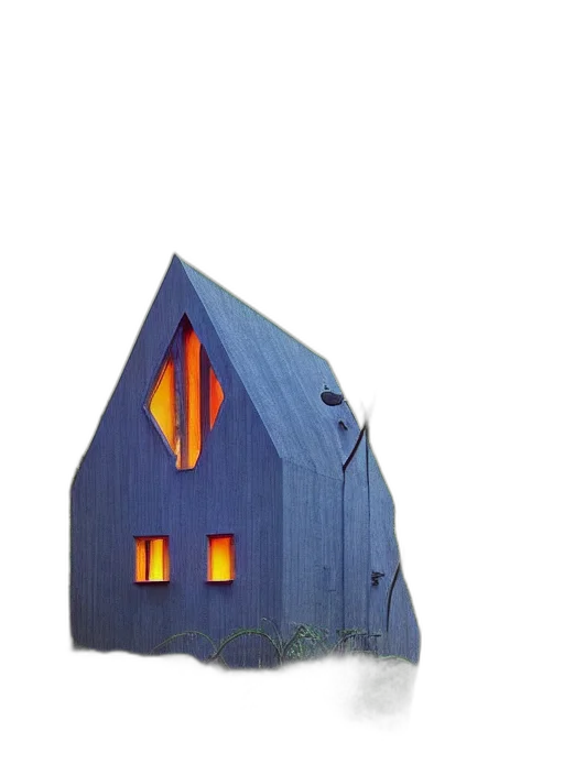 building, 3d render, concept art, photorealistic transparent PNG cut-out